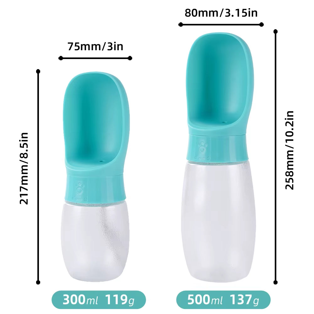 Dispensador de agua portátil para perro